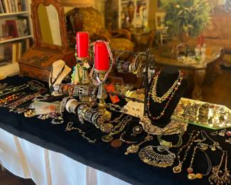 lots of jewelry