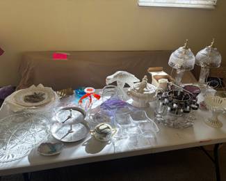 Platters, Dishes, Lamps