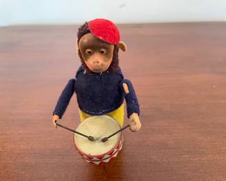 Schuco Clockwork Monkey - 1930's