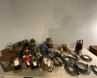 Collector’s Estate Sale featuring nautical antiques, vintage furniture, curio cabinets, library bookcases, restored cast iron cookware, antique telephones, men’s suits, garage items, eclectic home décor, and unique yard art.