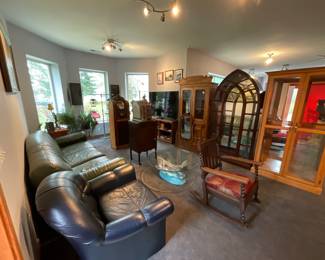  nautical antiques, vintage furniture, curio cabinets, library bookcases, restored cast iron cookware, antique telephones, men’s suits, garage items, eclectic home décor, and unique yard art.