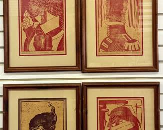 4 of Series of 8 Publisher Prints