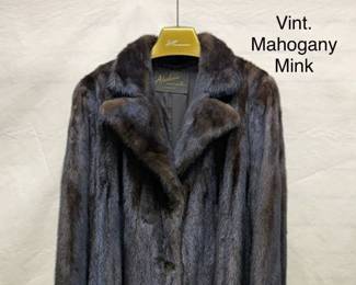 Vint. Mahogany Mink