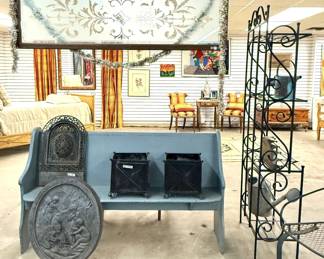 Garden Accessories & Etched Window Glass