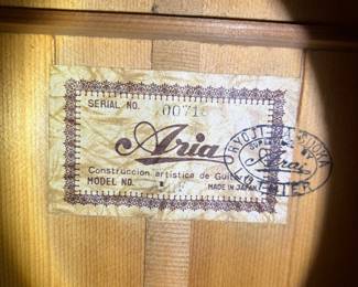 Aria Japan guitar