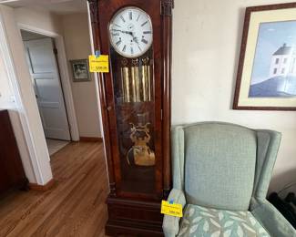 Mahogany clock