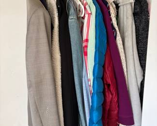 Nordstrom, LL Bean, other nice clothes and jackets