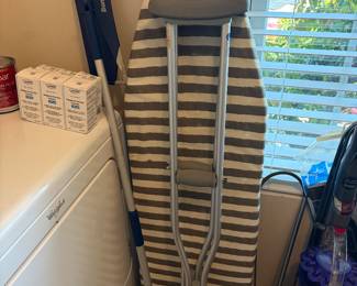 Iron board
Crutches