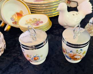Royal Worcester egg coddlers