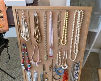 Vintage costume jewelry 