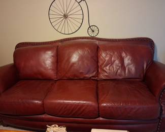 Leather sofa