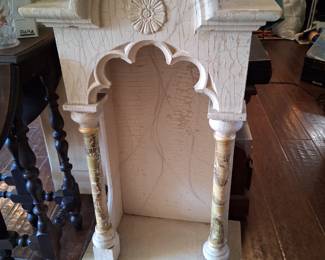 Wooden display niche