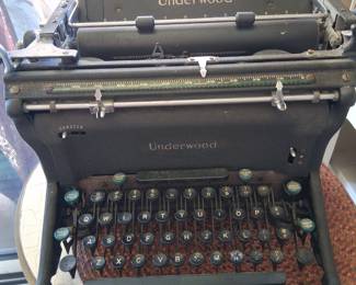 Vintage Underwood typewriter