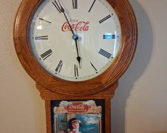 Coca Cola clock