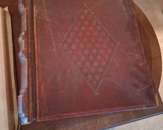 Vintage ledger book