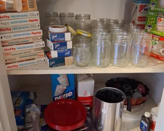 Canning items...candle making items