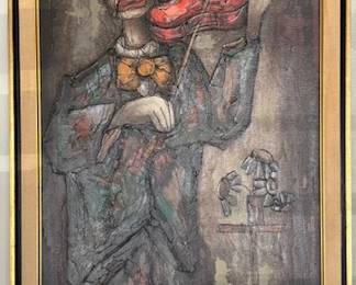 Hugo Casar original oil painting