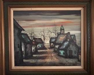 Original oil painting by Hugo Casar