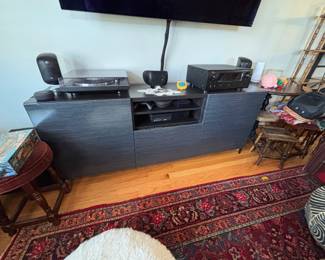 Entertainment cabinet and components 