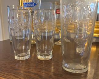 European beer glasses 