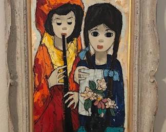 Hugo Casar original oil painting