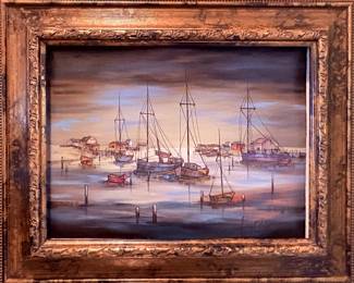 Hugo Casar oil painting