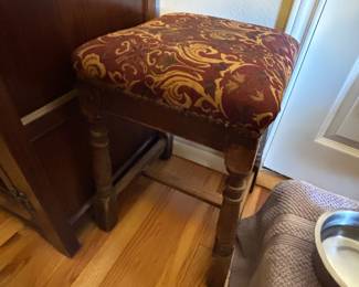 Upholstered stool