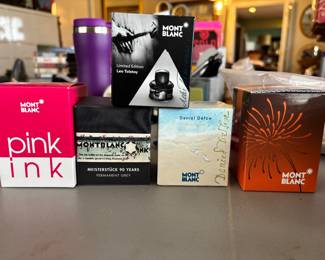 Limited edition pink ink, Daniel Defoe, Leo Tolstoy , Orange 