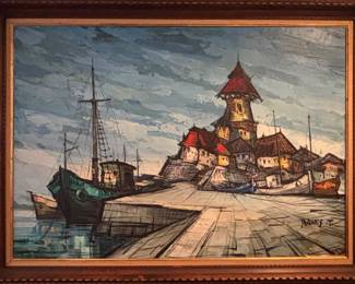 Jaques T original oil painting 