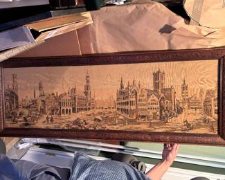 Tapestry of Old Brussels