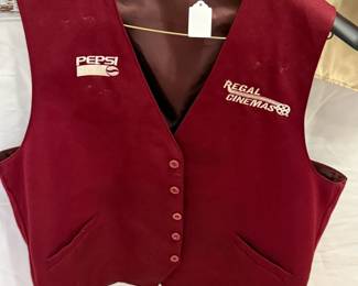 Authentic Regal Cinemas/Pepsi vest