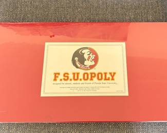FSU Monopoly board game, unopened