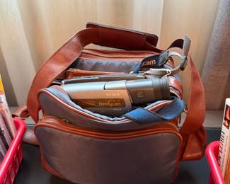 Sony Handycam w/case