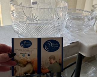 Dingle crystal bowl