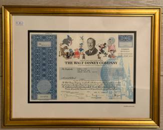Disney stock replica