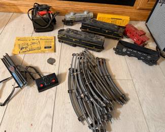 Trains & parts, sold separately