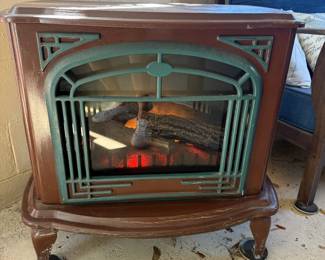 Electric Fireplace Ambience - decor only, no heat