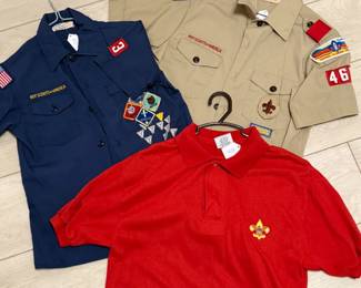 Boy Scout shirts