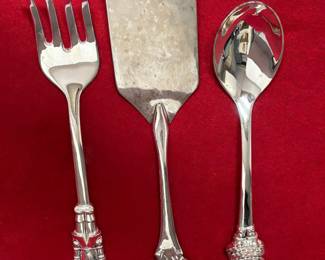 3 piece set International Christmas serving pieces