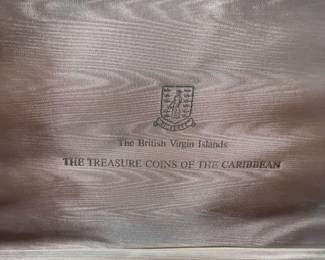 Silver treasure coins of the Caribbean