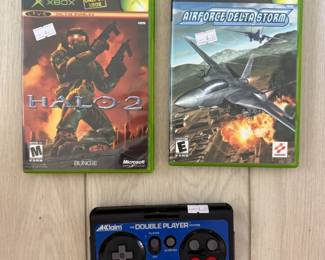 Xbox games, 1989 Acclaim Nintendo "The Double Player System" wireless controller