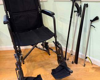 28 DriveMedicalSteelTransportChairwithMobilityAccessories