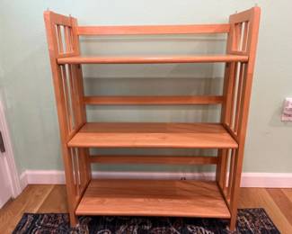 128 3ShelfFoldingShelvingUnit