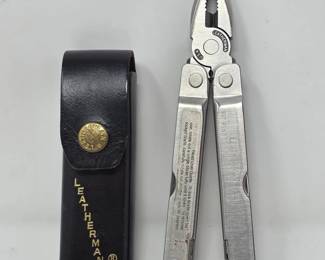 101 Vintage7LeathermanSuperToolWithOriginalLeatherCase