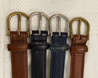 225 4WomensLLBeanLeatherBeltsMedium