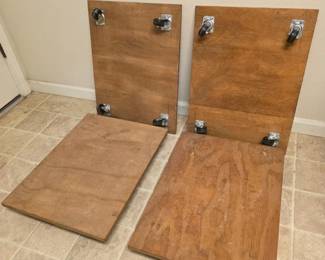 228 4RollingWoodPlatformDollies