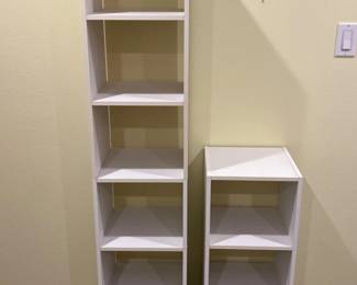 66 3WhiteClosetMaidStackableVerticalOrganizers