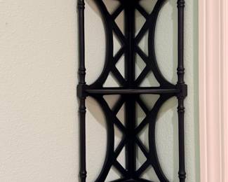 248 LightweightBlackCornerShelfUnit