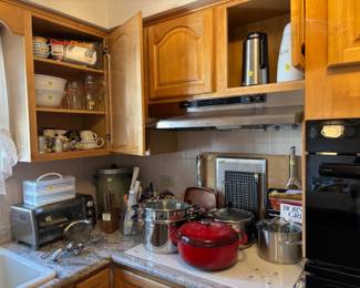 Cookware, Knives, Utensils