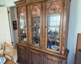 Lighted China Cabinet
